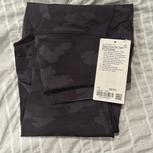 Lululemon Base Pace High-Rise Running tights 28" *Brushed Nulux size 10